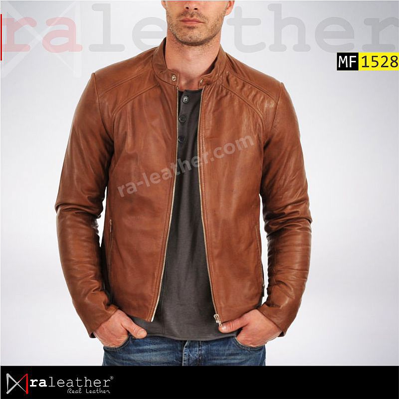 Jaket Kulit Pria MF1528 • RA Leather® Belanja Langsung dari Pabrik