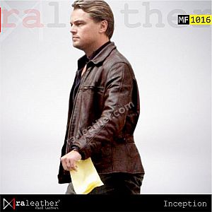 Jaket Kulit Inception - Leonardo DiCaprio.