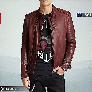 Jaket Kulit Biker BJ1501