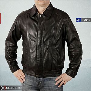 Jaket Kulit Klasik Pria MC007