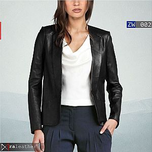 Jas Balzer Kulit Wanita ZW002 • Harga Pabrik - RA Leather® Garut