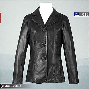 Jaket Blazer Wanita ZW012 • Harga Pabrik - RA Leather® Garut
