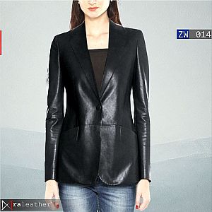 Blazer Wanita ZW014 • Harga Pabrik - RA Leather® Garut