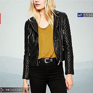 Jaket Kulit Wanita WF1526 • Harga Pabrik - RA Leather® Garut