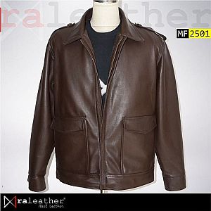 Jaket Kulit Bomber MF2501