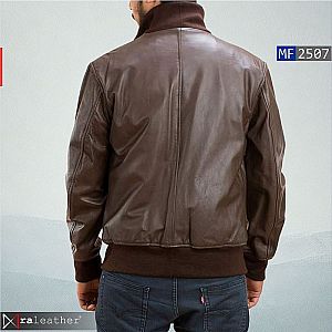 Jaket Kulit Bomber MF2507