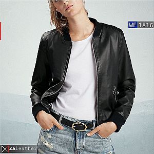 Jaket Kulit Wanita WF1816 Asli Garut