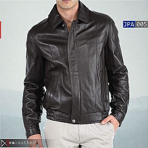 Jaket Kulit Bomber Pria JPA005 - Harga Pabrik, Kulit Premiumn