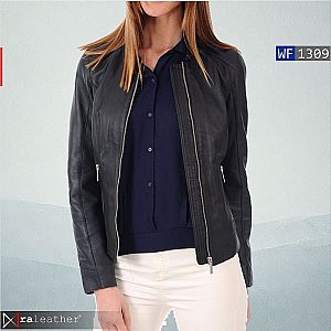 Jaket Kulit Wanita WF1309 • Harga Pabrik - Kualitas Terbaik Asli Garut