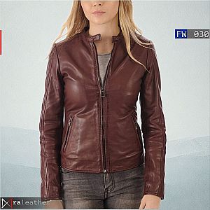 Jaket Kulit Wanita FW030 • Harga Pabrik - Kualitas Terbaik Asli Garut
