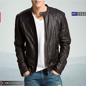Jaket Kulit Pria MF1512 • Harga Pabrik - Kualitas Terbaik Asli Garut