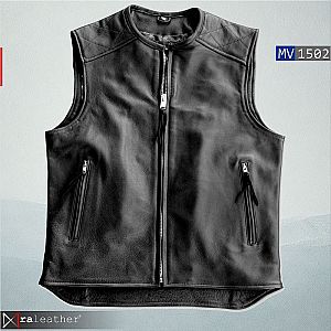 Rompi Kulit Pria MV1502 • RA Leather® Garut 