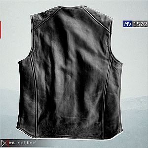 Rompi Kulit Pria MV1502 • RA Leather® Garut 