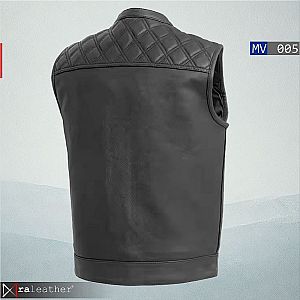 Rompi Kulit Pria MV005 • RA Leather® Garut