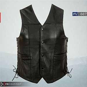 Rompi Kulit Pria MV007 • RA Leather® Garut