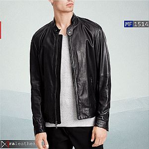Jaket Kulit Pria MF1514 • Harga Pabrik - RA Leather® Garut