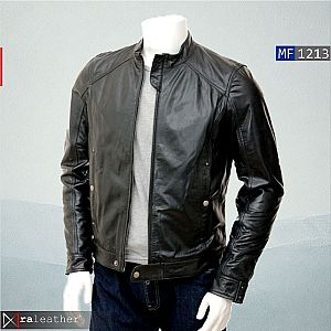 Jaket Kulit Pria MF1213 • Harga Pabrik - RA Leather® Garut