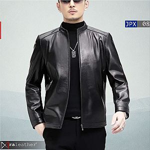 Jaket Kulit Pria JPX08 • Premium Harga Pabrik - RA Leather® Garut