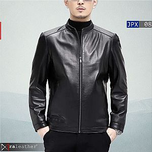 Jaket Kulit Pria JPX08 • Premium Harga Pabrik - RA Leather® Garut