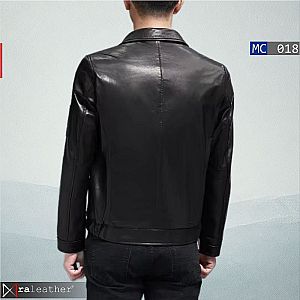 Jaket Kulit Pria MC018 – Desain Klasik, Gagah Berkelas | RA Garut