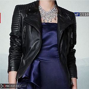 Jaket Kulit Wanita WF1510 • Harga Pabrik - RA Leather® Garut  