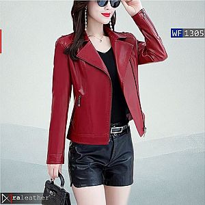 Jaket Kulit Wanita WF1305 • Premium Harga Pabrik - RA Leather® Garut