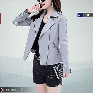 Jaket Kulit Wanita WF1305 • Premium Harga Pabrik - RA Leather® Garut