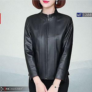 Jaket Kulit Wanita WF1208 • Harga Pabrik - RA Leather® Garut