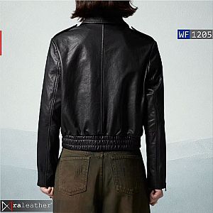 Jaket Kulit Wanita WF1205 – Desain Eksklusif, Kualitas Premium!