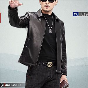 Jaket Kulit Pria CM010 • Harga Pabrik - Gaya Elegan, Kualitas Terbaik