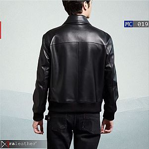 Jaket Kulit Pria MC019 • Harga Pabrik - RA Leather® Garut