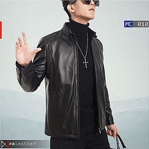 Jaket Kulit Pria MC010 • Harga Pabrik - raleather® Garut