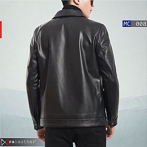 Jaket Kulit Pria MC008 • Harga Pabrik - RA Leather® Garut