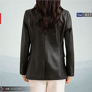 Jas Blazer Kulit Wanita BW027 • Harga Pabrik - RA Leather® Garut