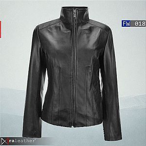 Jaket Kulit Wanita FW018 • Harga Pabrik - RA Leather® Garut