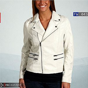 Jaket Kulit Wanita FW043 • Harga Pabrik - RA Leather® Garut